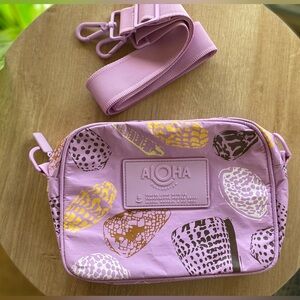 ALOHA Collection Lavender Shell Crossbody